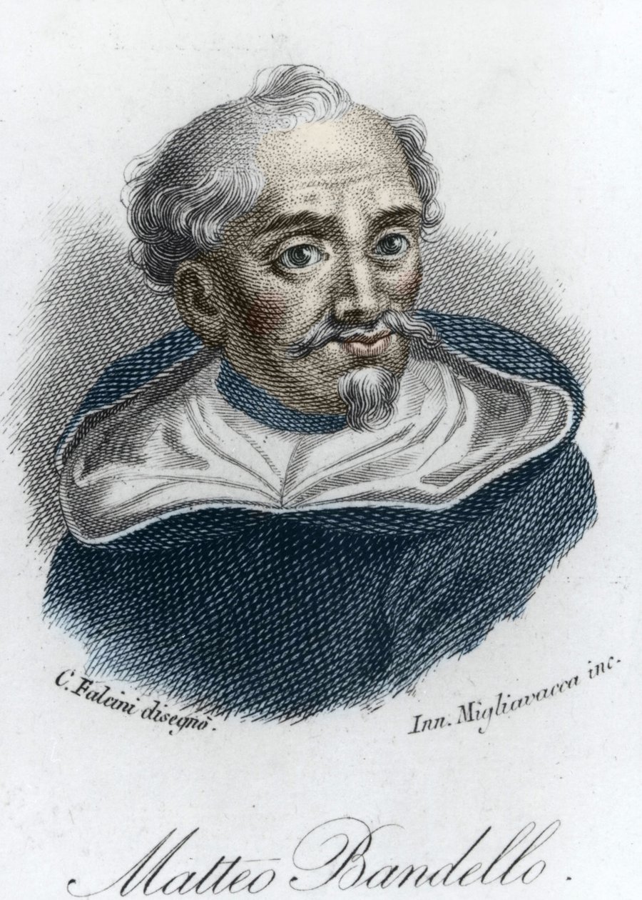 Matteo Bandellon muotokuva (1485 - 1561) tekijältä Unknown artist