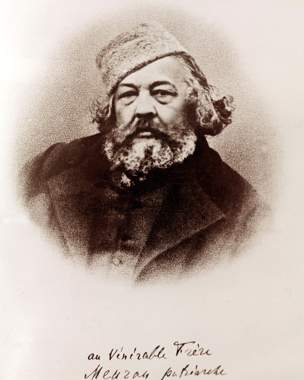 Muotokuva Mihail Bakuninista (1814 - 1876). 1800-luvulla. tekijältä Unknown artist