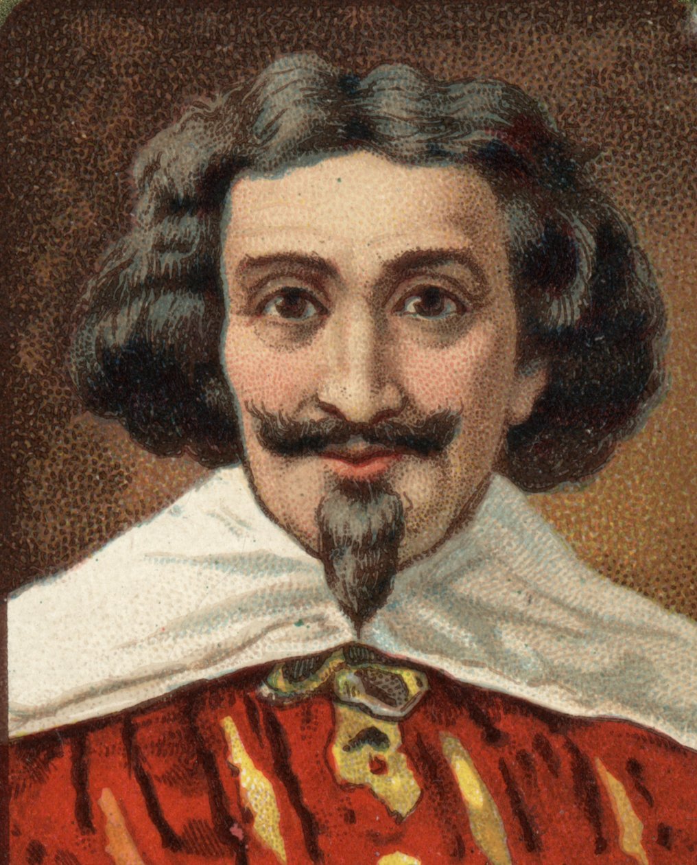 Miguel de Cervantesin (1547-1616) muotokuva espanjalainen kirjailija Miguel Cervantes de Saavedra. tekijältä Unknown artist