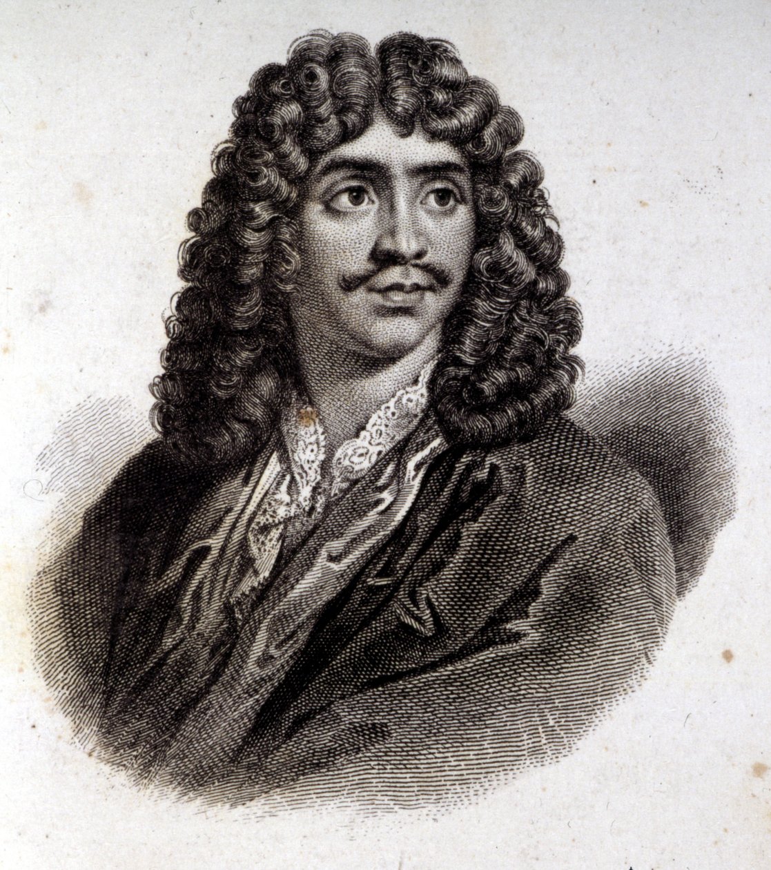 Molièren muotokuva, kaiverrus 1800-luvulta tekijältä Unknown artist