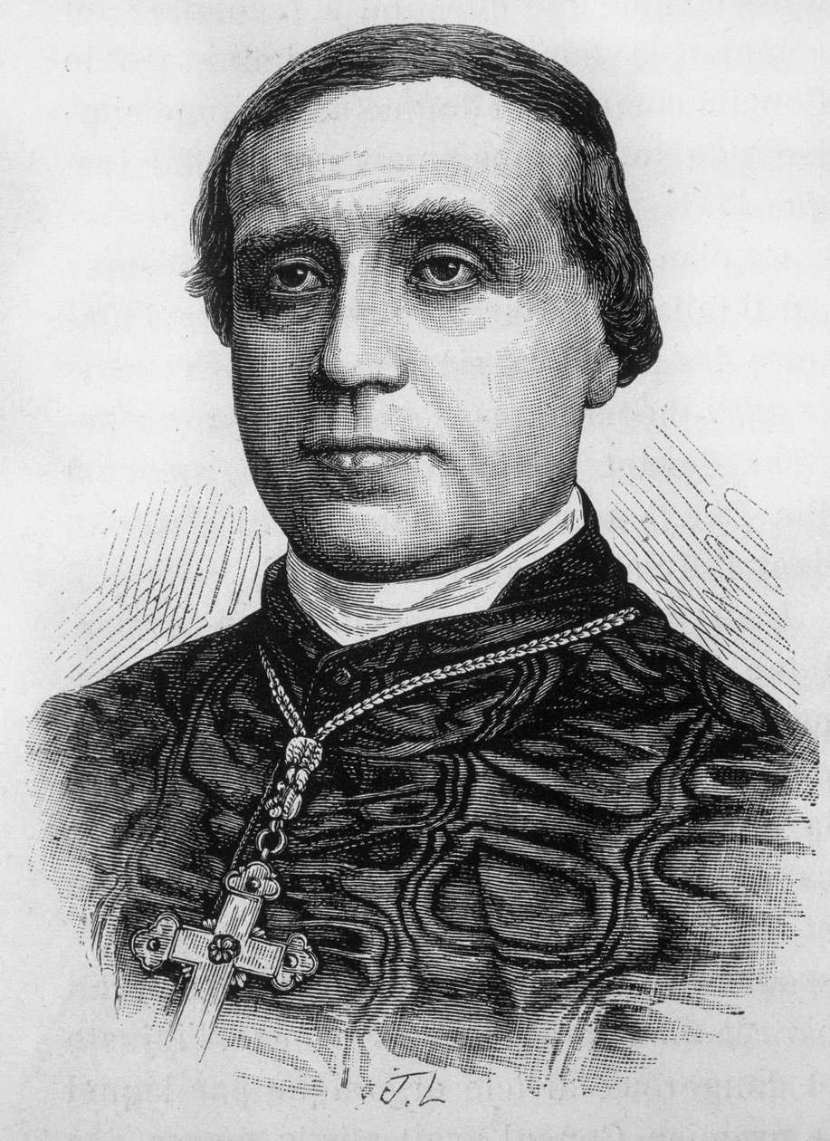 Monsignor Marchin muotokuva tekijältä Unknown artist