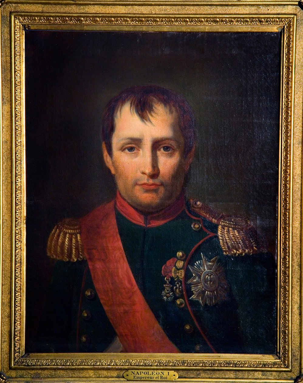 Napoleon Bonaparten muotokuva (öljy kankaalle) tekijältä Unknown Artist
