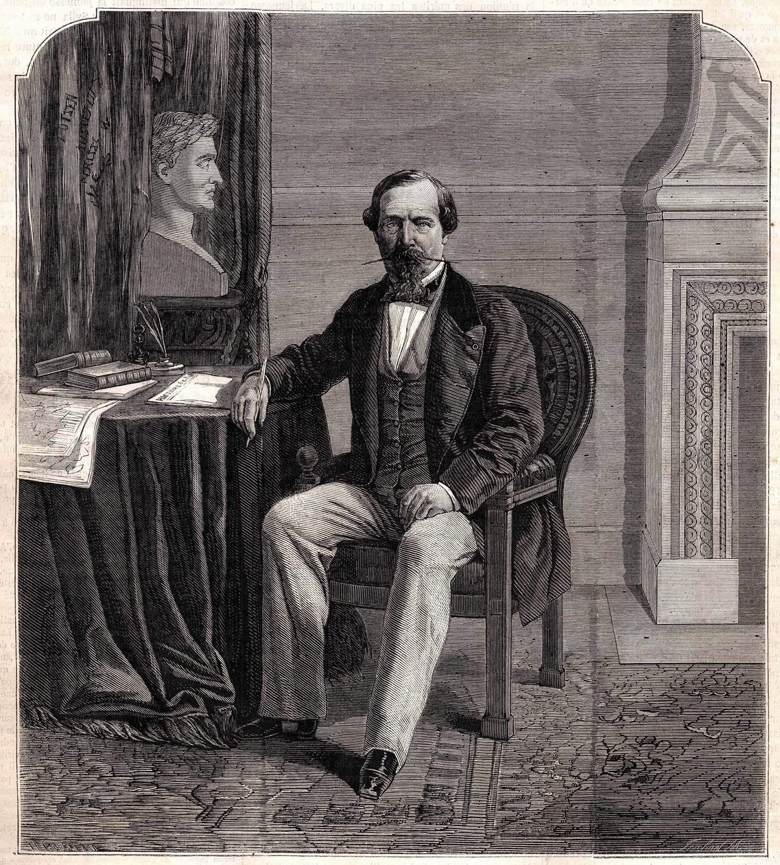 Napoleon III:n muotokuva (1808-1873) tekijältä Unknown artist