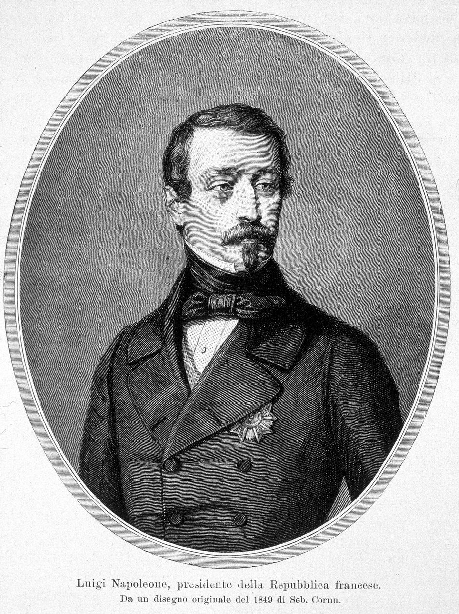 Napoleon III:n muotokuva tekijältä Unknown artist