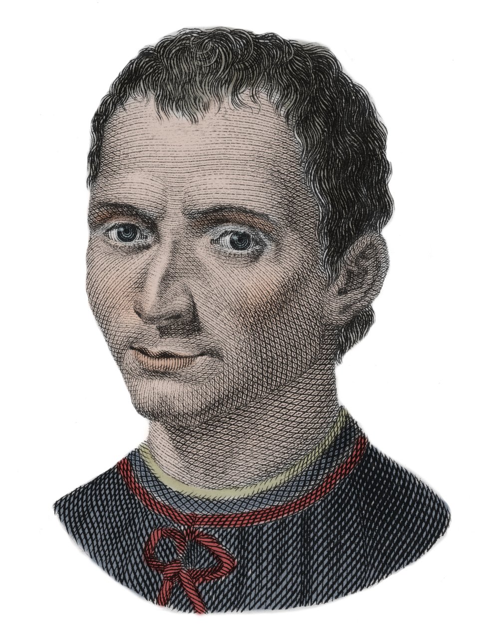 Bernardo dei Machiavellin muotokuva Niccolosta (Nicolas Machiavel tekijältä Unknown artist