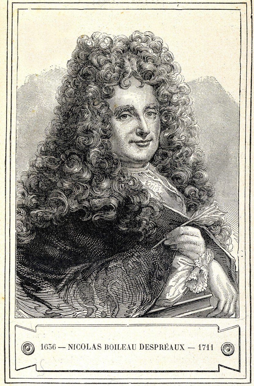 Muotokuva Nicolas Boileau Despreaux