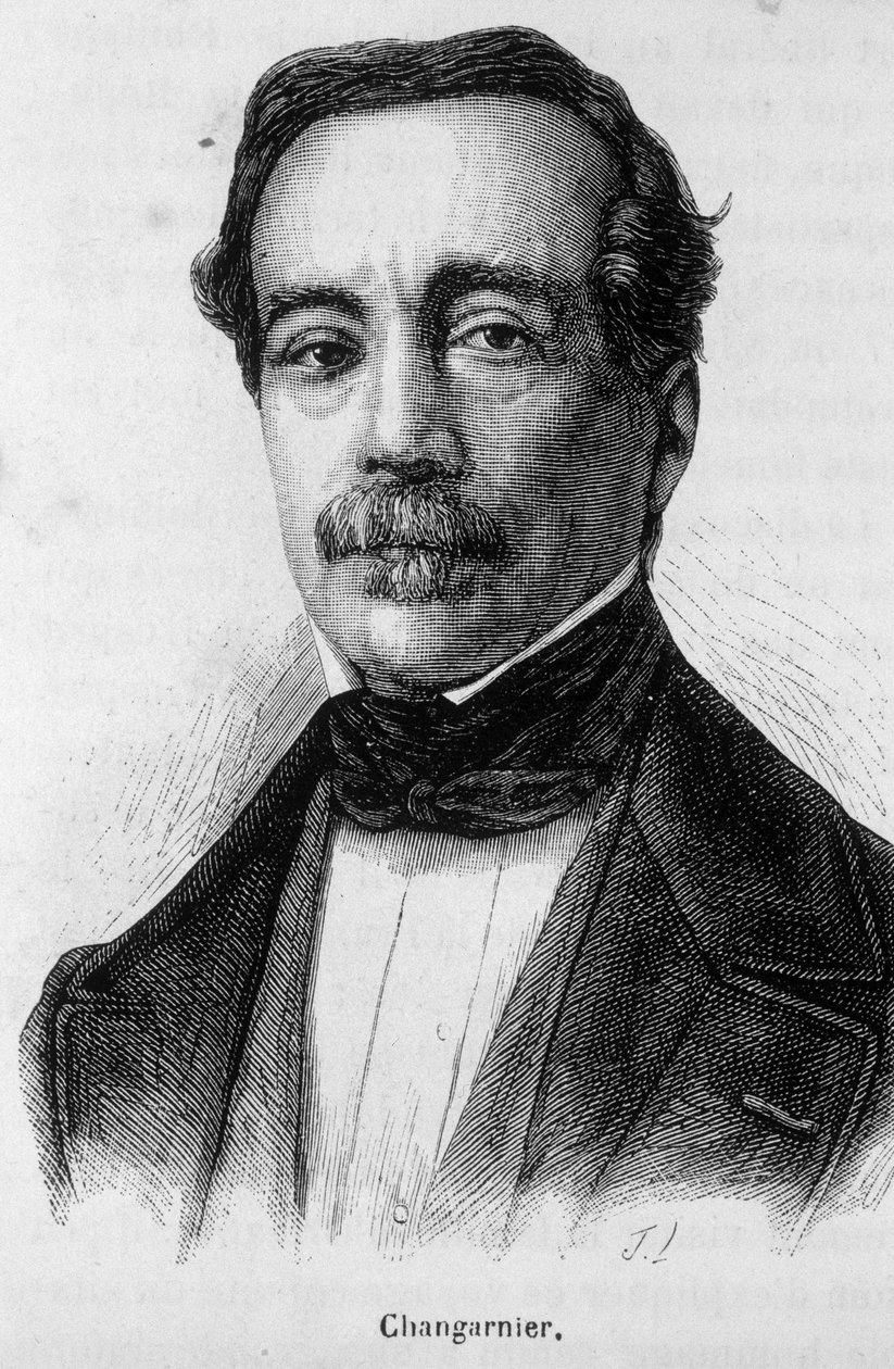 Nicolas Changarnierin muotokuva, ranskalainen kenraali (1793 - 1877) tekijältä Unknown artist
