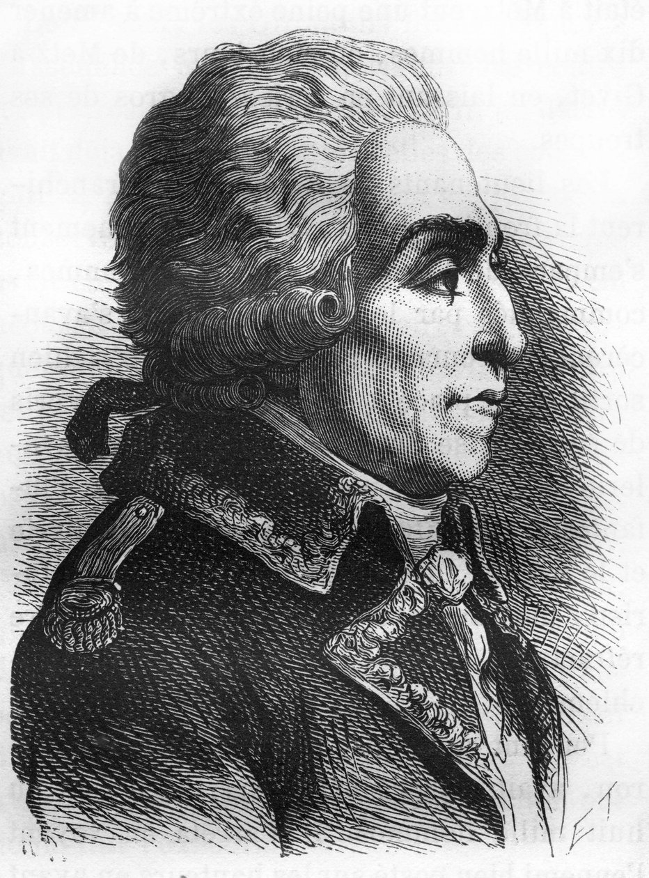 Ranskan marsalkka Nicolas Lucknerin (1722-1794) muotokuva. tekijältä Unknown artist
