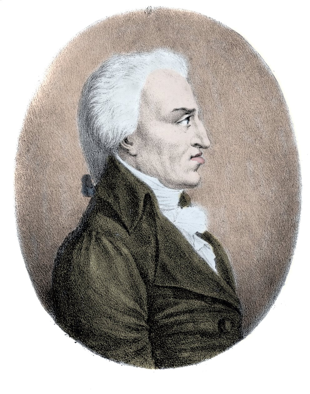 Italian säveltäjän Nicolo Zingarellin (1752-1837) muotokuva. tekijältä Unknown artist