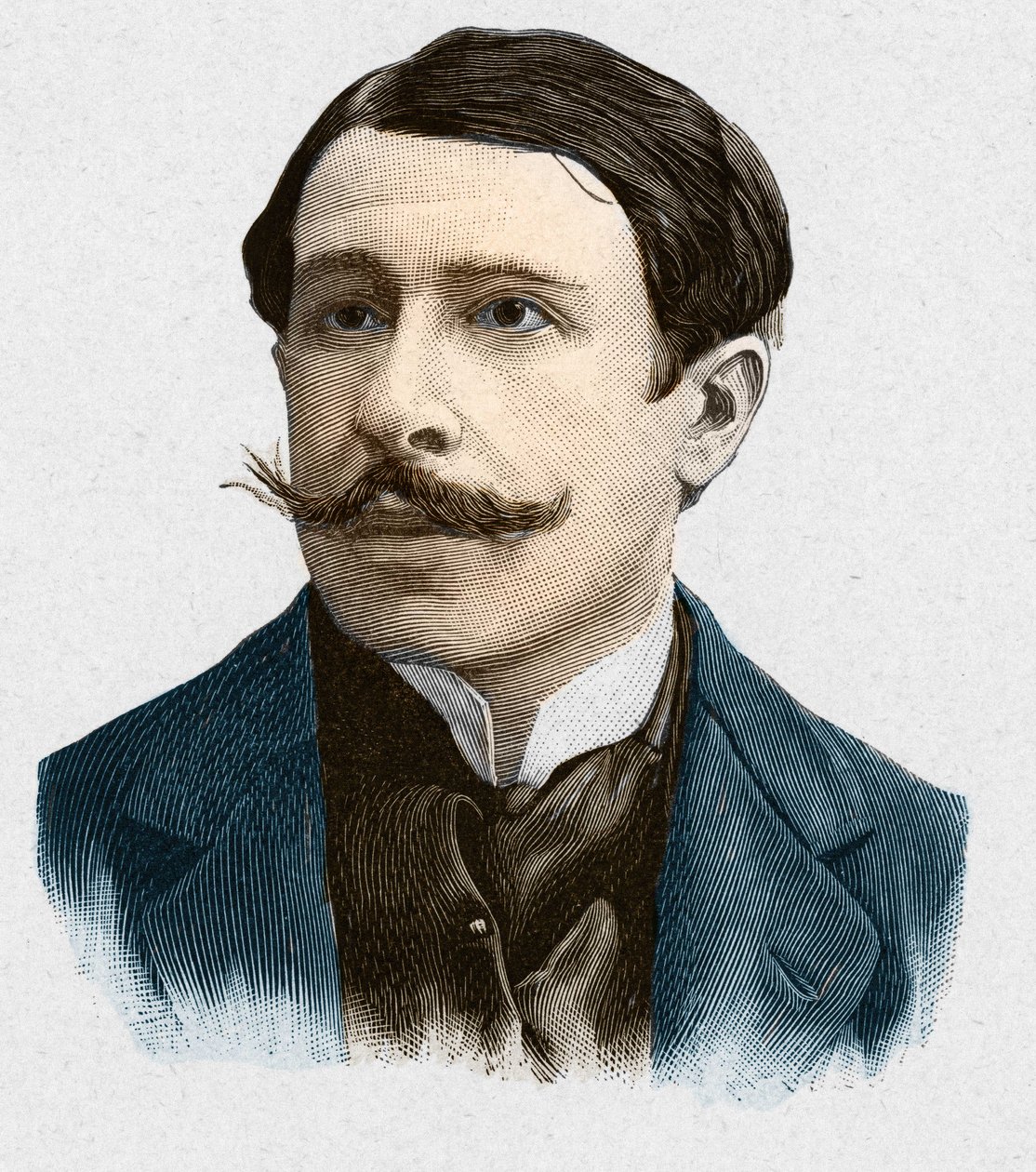 Ranskalaisen kirjailijan Paul Adamin (1862-1920) muotokuva. tekijältä Unknown artist