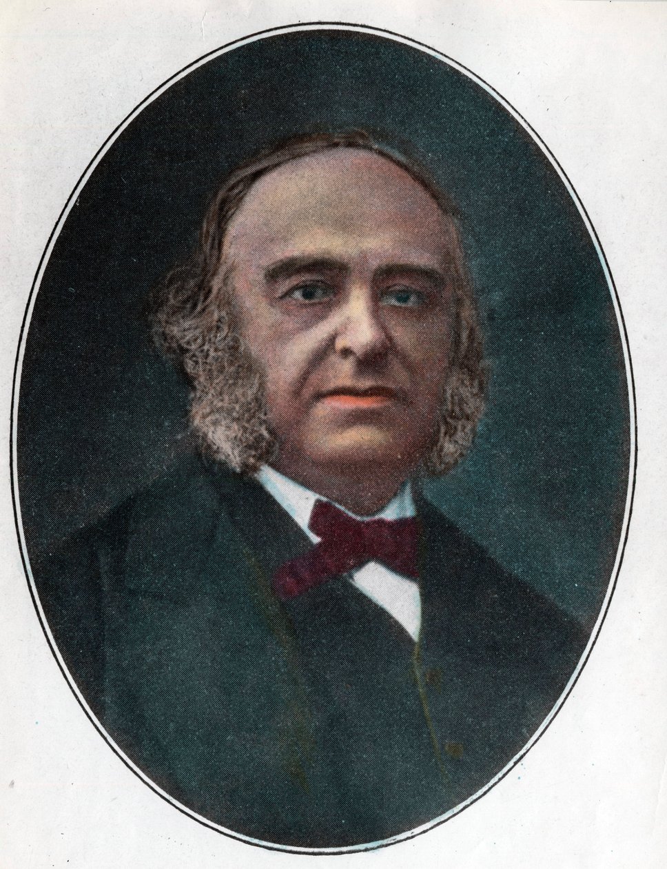 Muotokuva ranskalaisesta kirurgista Paul Brocasta (1824 - 1880). Kaiverrus 1800-luvulta. Yksityinen kokoelma. tekijältä Unknown artist