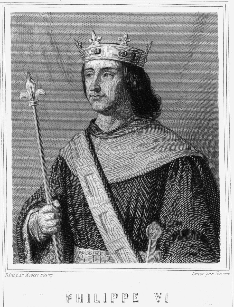 Muotokuva Philippe VI de Valois