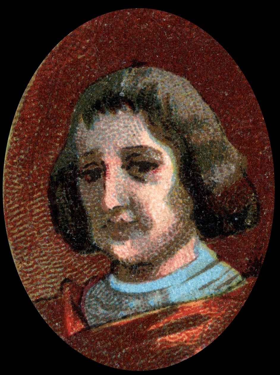 Muotokuva Philippe de Commynesista (Comines tai Comines) (1447-1511), ranskalainen kolumnisti. tekijältä Unknown artist