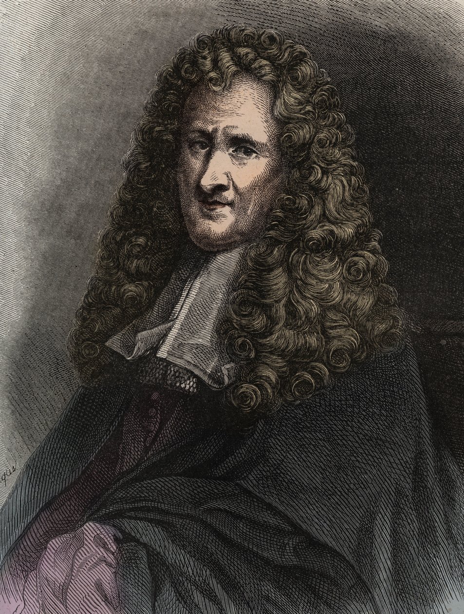 Pierre Corneillen (1606-1684), englantilaisen näytelmäkirjailijan muotokuva tekijältä Unknown artist