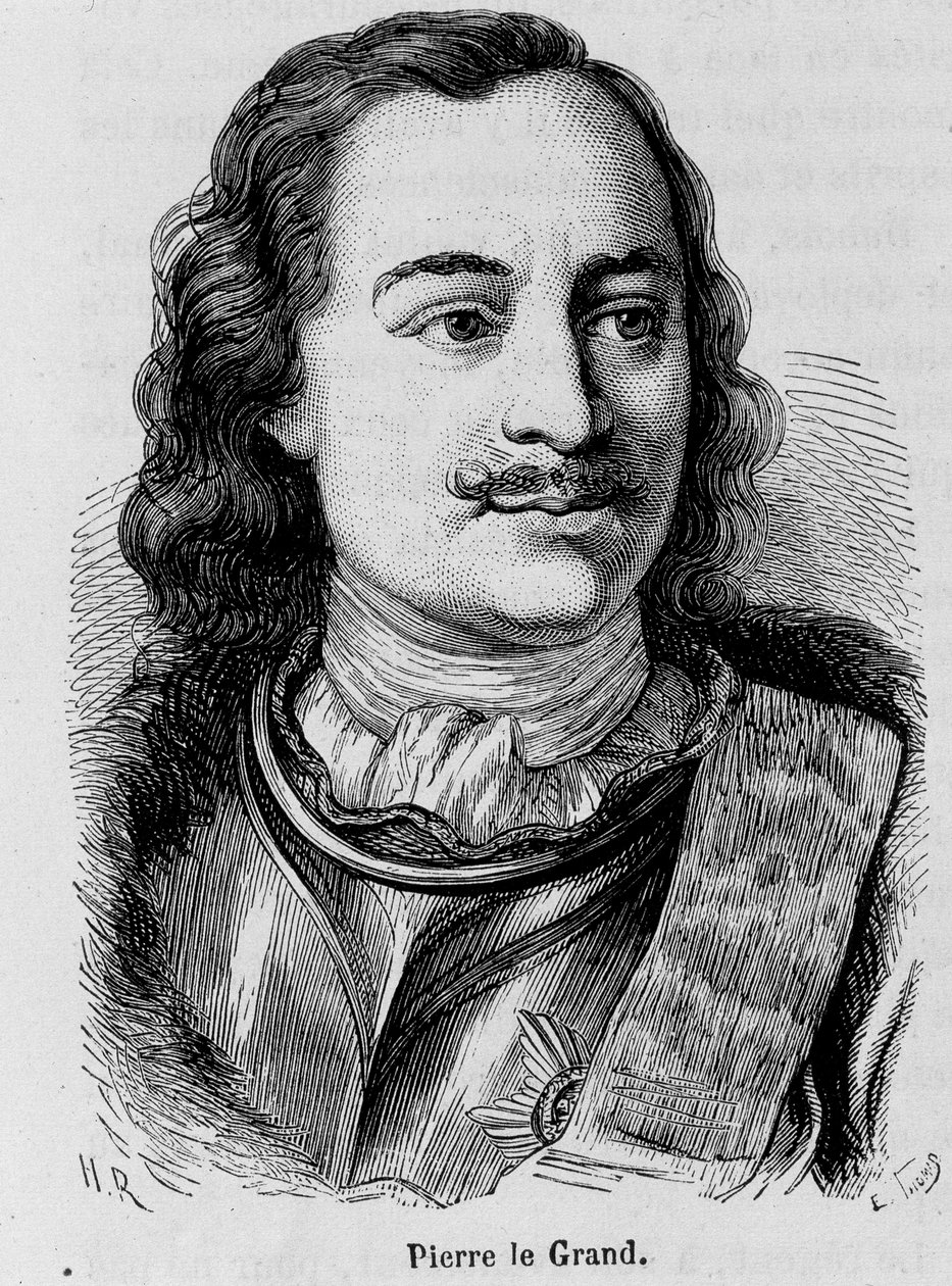 Pietari Suuren muotokuva tekijältä Unknown artist