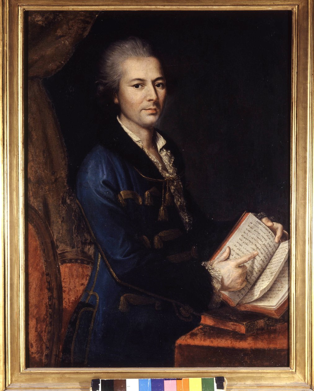 Pietro Verrin (1728 - 1797) muotokuva. Anonyymi maalaus. 18 tai 1900-luvulla. Milanon museo tekijältä Unknown artist