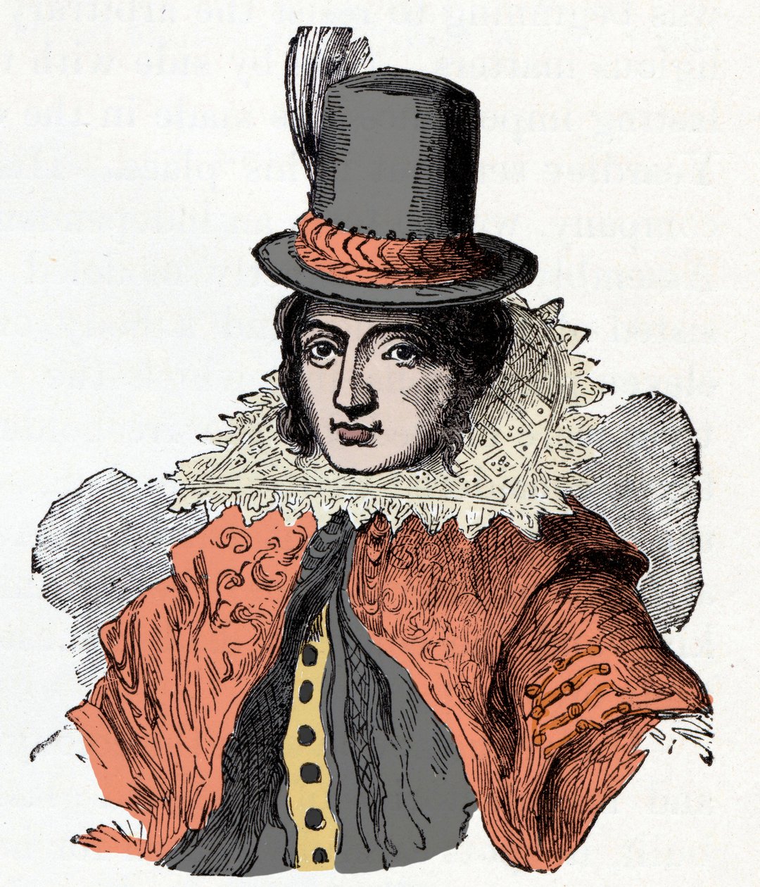 Muotokuva Pocahontasista (Matoaka, Amatute), sitten Rebecca Rolfe (n. 1595-1617) tekijältä Unknown artist