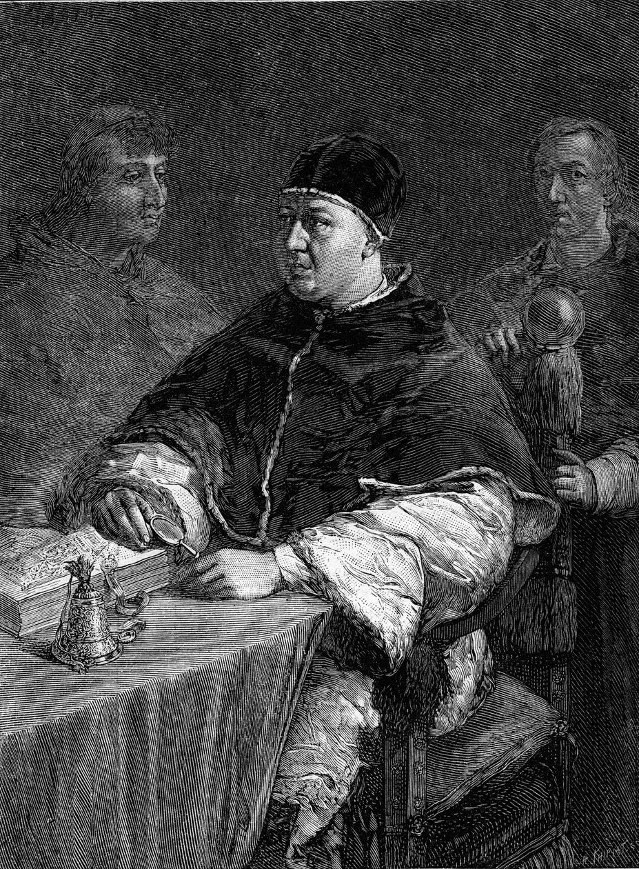 Paavi Leo X:n (Johannes Mediciksen) muotokuva. tekijältä Unknown artist