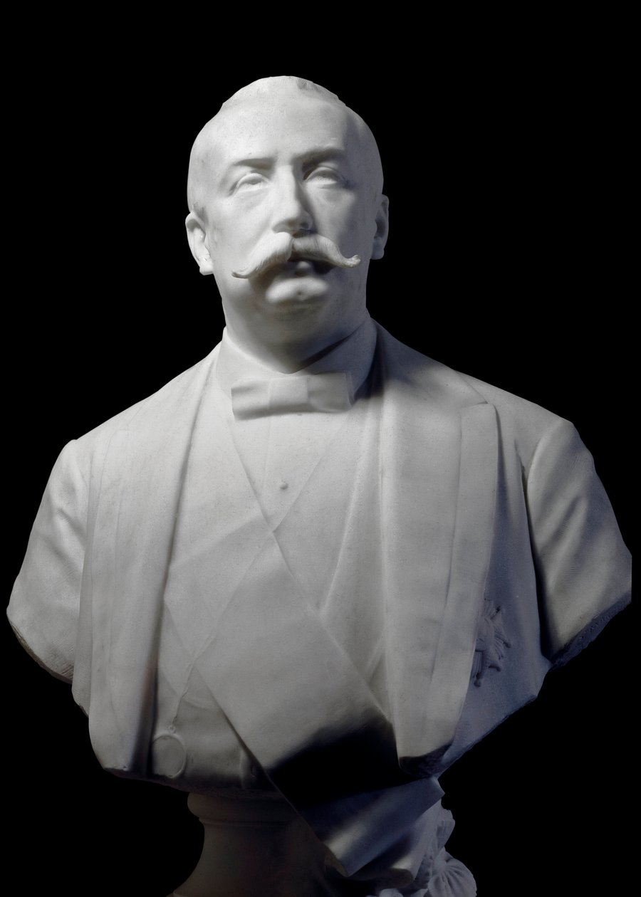 Presidentti Felix Fauren (1841-1899) muotokuva 1800-luvun Versailles, musee du chateau tekijältä Unknown artist