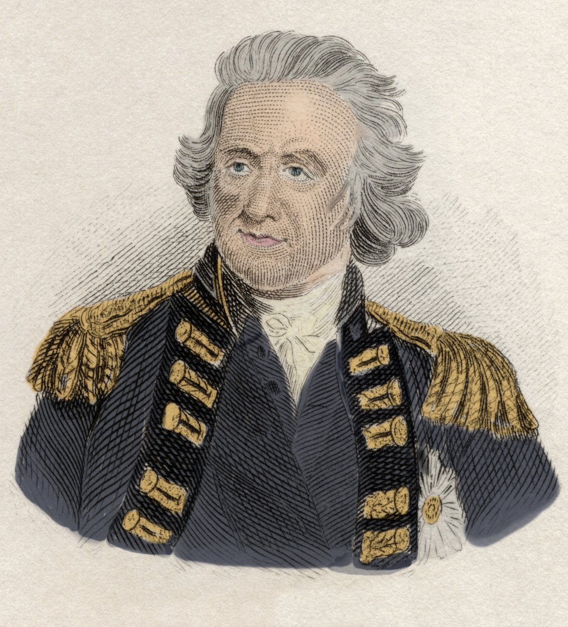 Muotokuva Ralph Abercrombiesta (Abercromby) (1734-1801), skotlantilainen kenraali. tekijältä Unknown artist