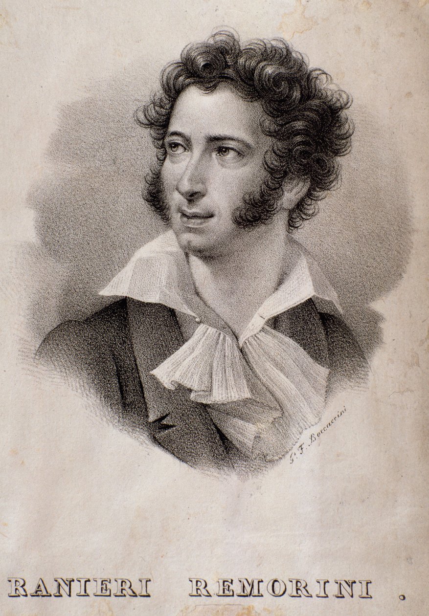 Ranieri Remorinin muotokuva (kaiverrus) tekijältä Unknown artist