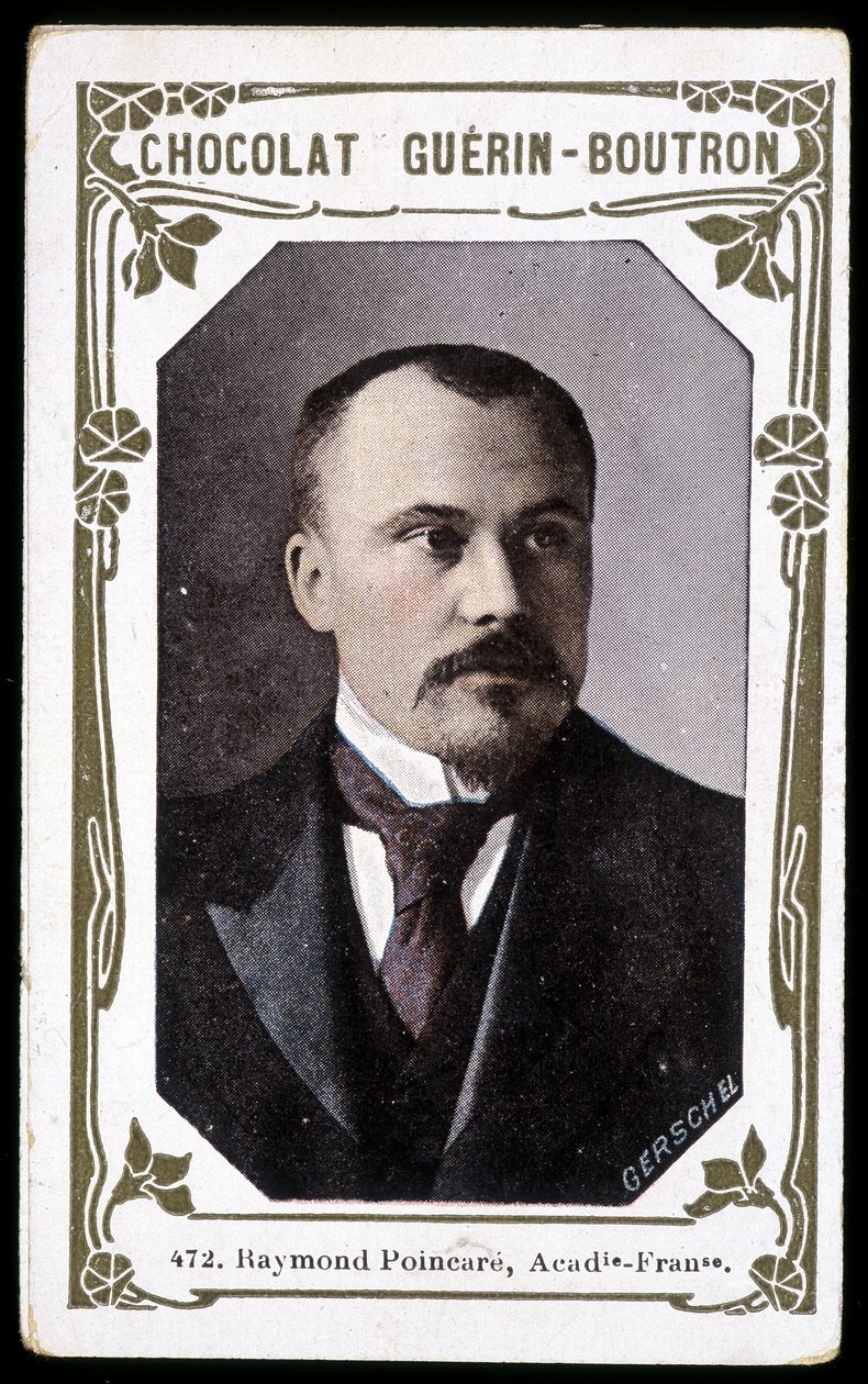 Nuoren Raymond Poincarén muotokuva tekijältä Unknown artist