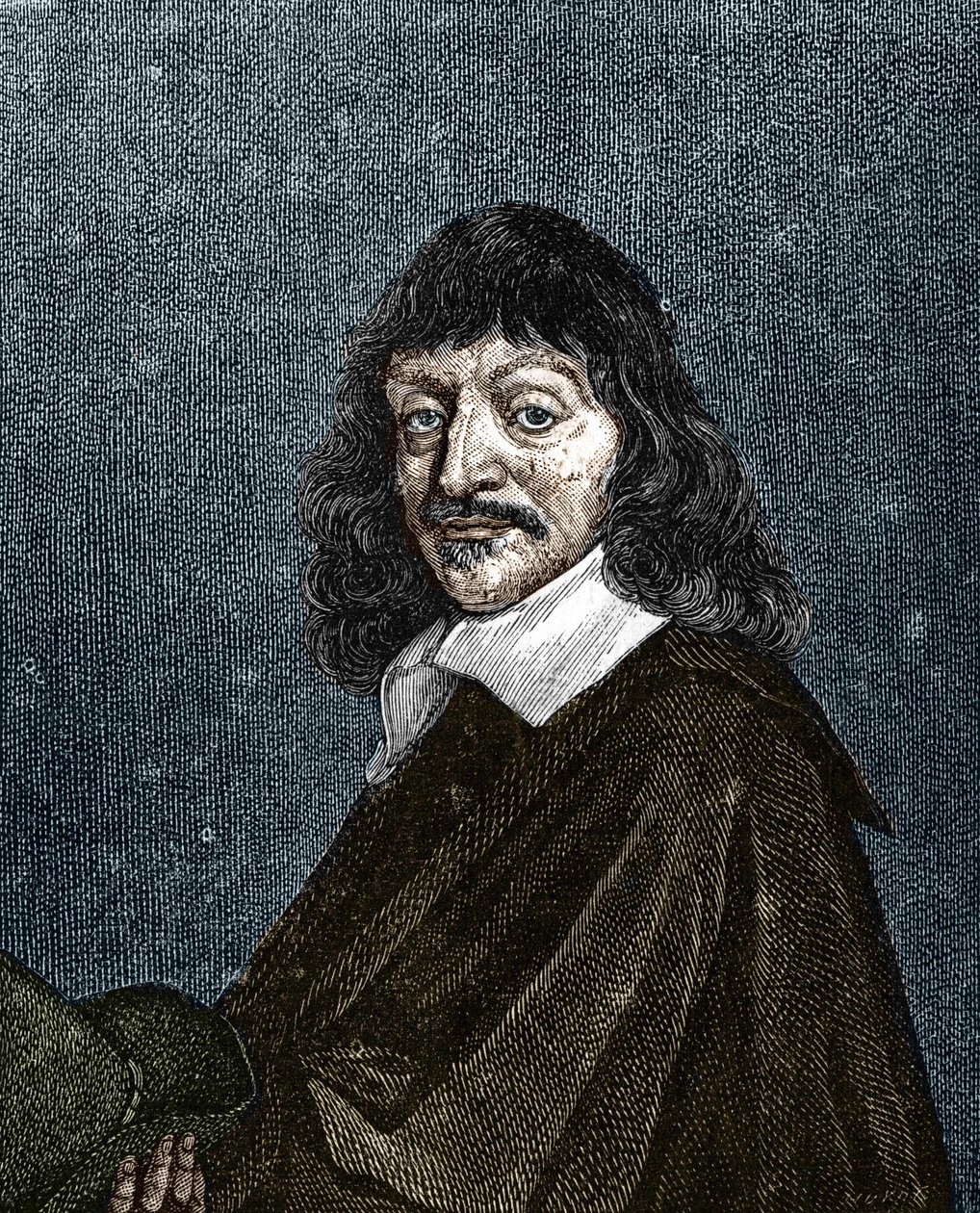 Rene Descartesin muotokuva. 1596-1650. tekijältä Unknown artist