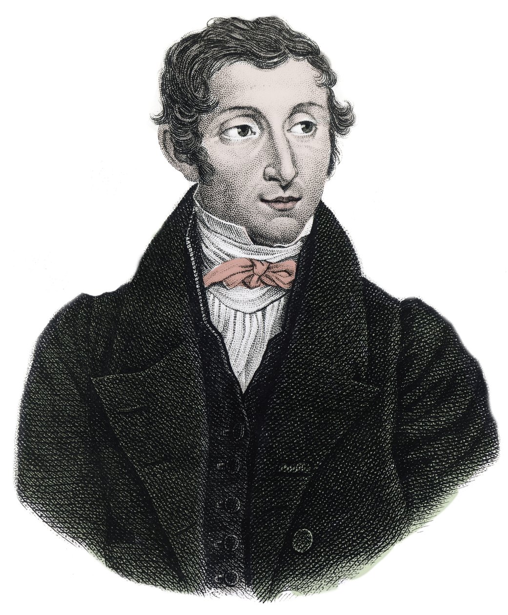Rene Caillien muotokuva - englantilainen tutkimusmatkailija - Rene Caillien muotokuva (1799 -1838) tutkimusmatkailija englanniksi tekijältä Unknown artist