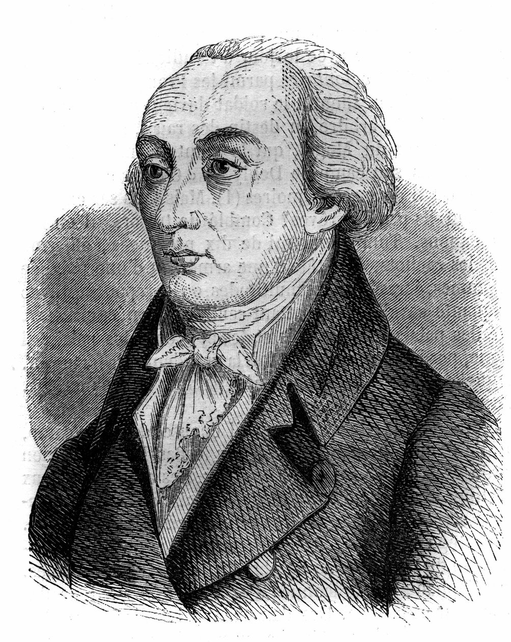 Rene Madecin (de Madec) (1736-1784), ranskalaisen merimiehen ja armeijan muotokuva. tekijältä Unknown artist