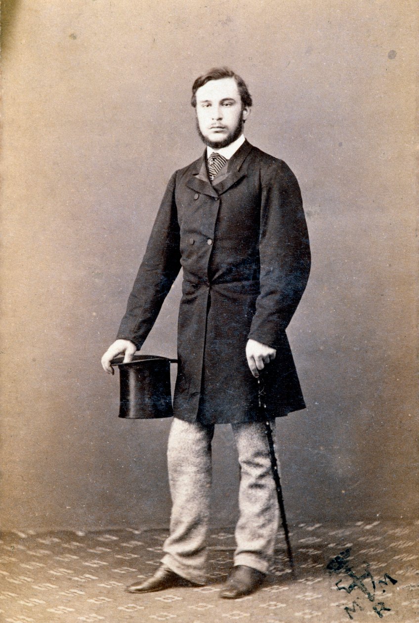 Muotokuva Ricciotti Garibaldista (1847-1924), italialaisen patriootin Giuseppe Garibaldin ja hänen ensimmäisen vaimonsa Anitan pojasta tekijältä Unknown artist