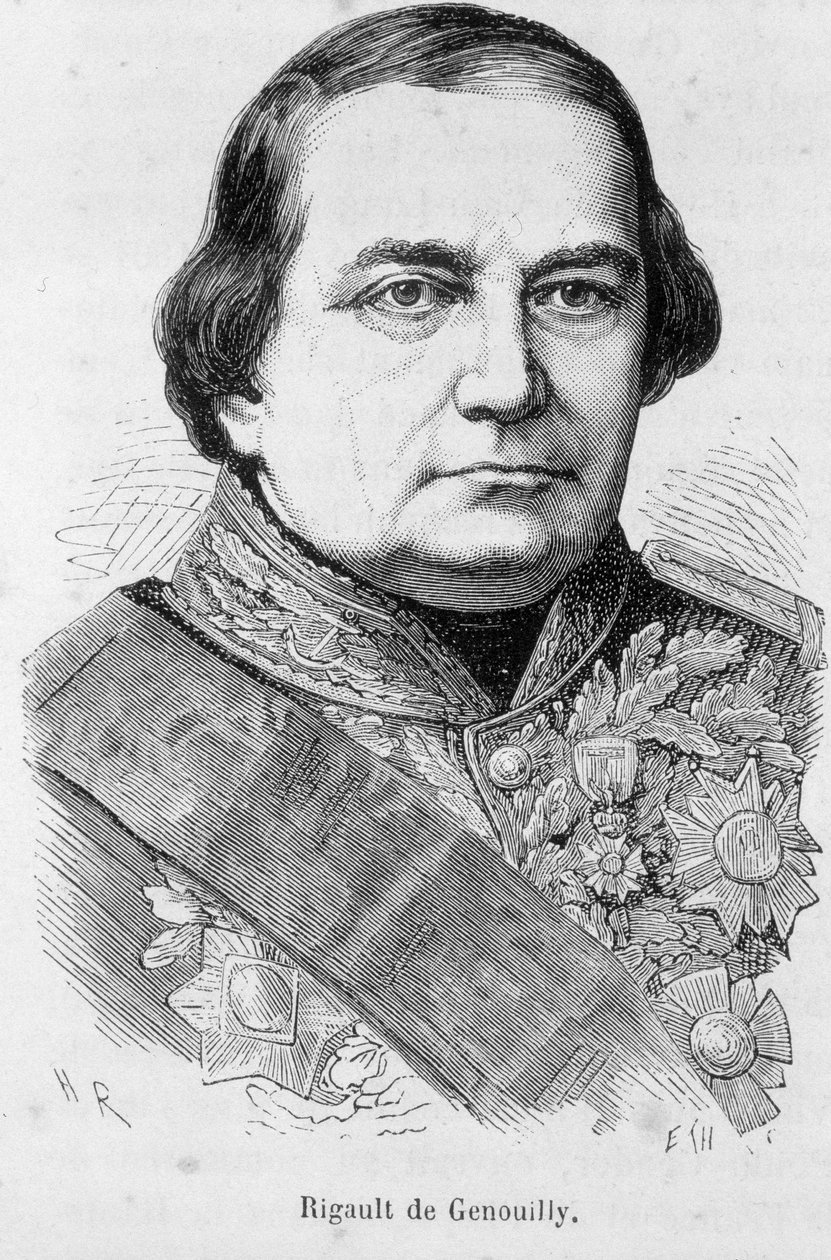 Rigault de Genouillyn muotokuva tekijältä Unknown artist