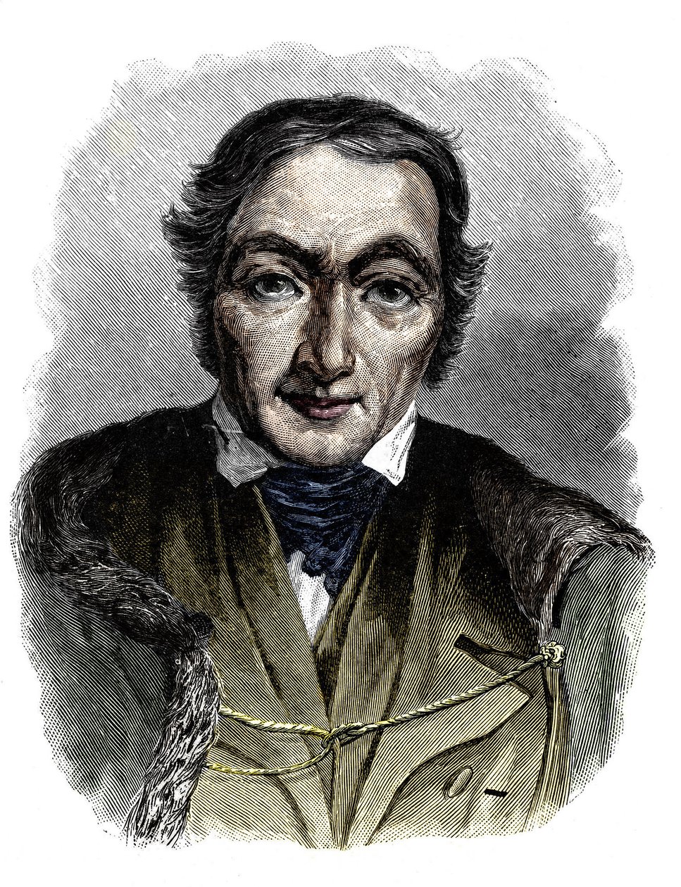 Muotokuva Robert Owenista (1771-1858), brittiläisestä filantroopista ja sosialistista. tekijältä Unknown artist