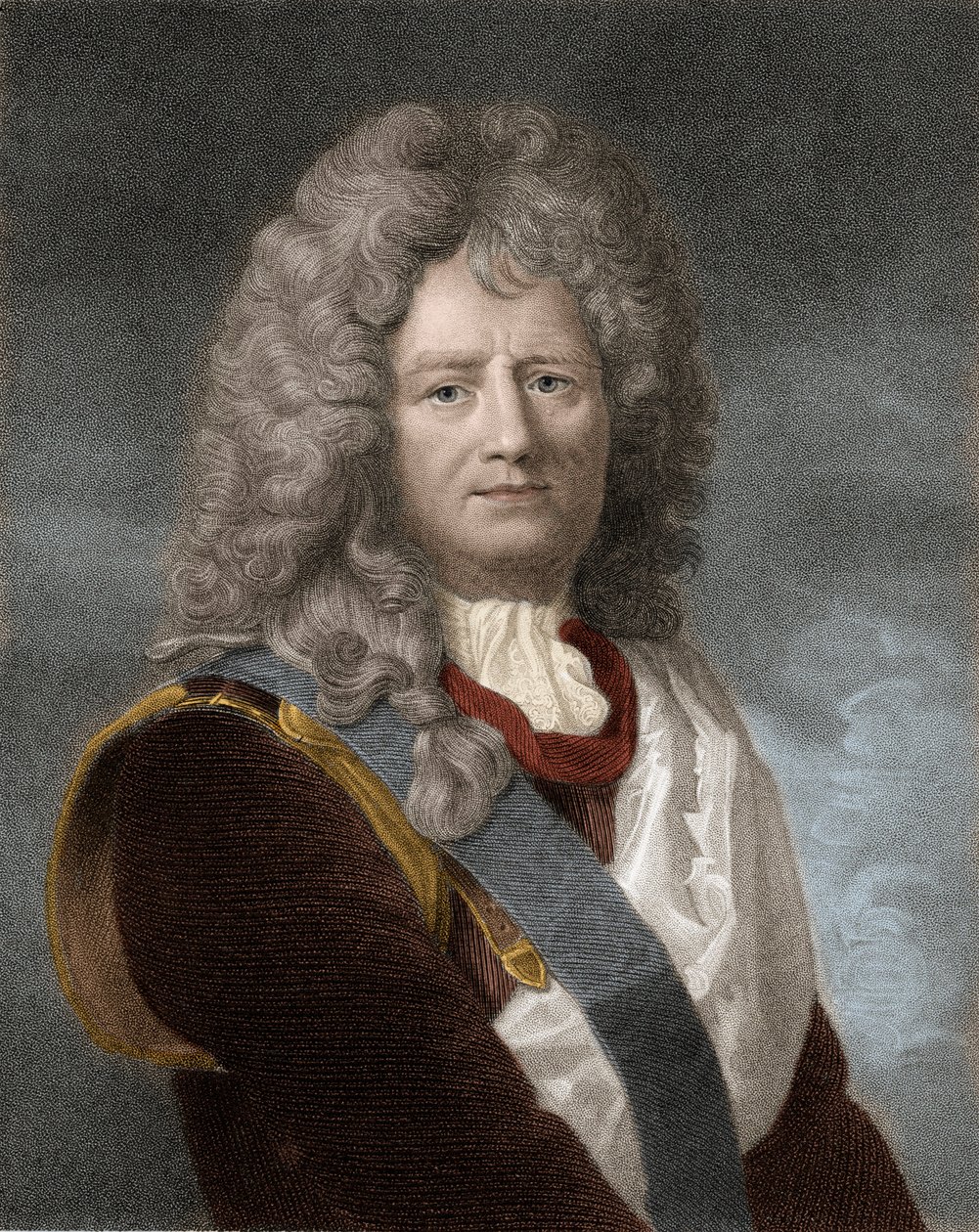 Muotokuva Sebastian the Prestre Lord of Vaubanista (1633-1707), Ranskan marsalkka - Sebastien Le Prestre De Vauban (1633-1707) tekijältä Unknown artist