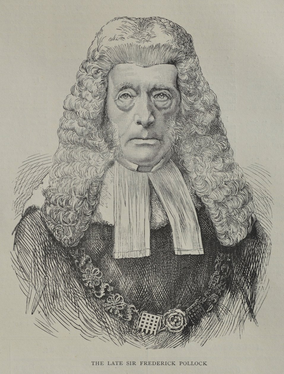 Sir Frederick Pollockin muotokuva tekijältä Unknown artist