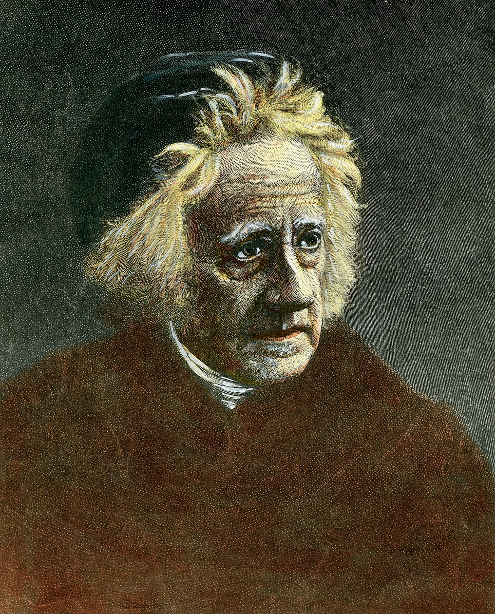 Brittiläisen tähtitieteilijän Sir John Herschelin (1792 - 1871) muotokuva. tekijältä Unknown artist