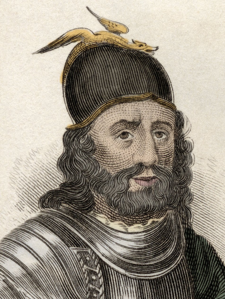 Sir William Wallacen (Braveheart) (n. 1270-1305), skotlantilaisen ritarin muotokuva. Kaiverrus 1800-luvulta. tekijältä Unknown artist