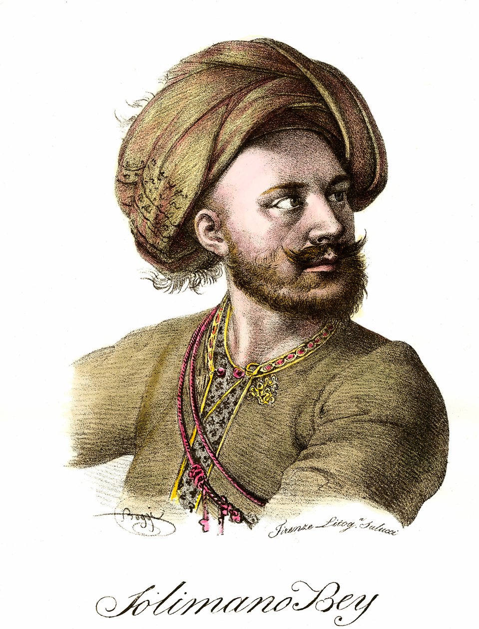 Muotokuva Solimanista (Suleyman) I Suuresta (1494-1566), ottomaanien sulttaanista”” tekijältä Unknown artist
