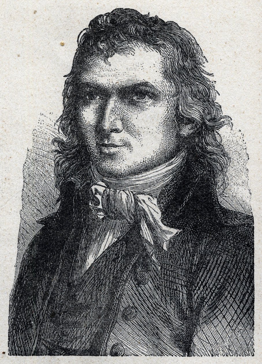 Stanislas Joseph Francois Xavier Roveren (1748-1798), ranskalaisen sotilaan ja kuninkaallisen edustajan muotokuva. tekijältä Unknown artist