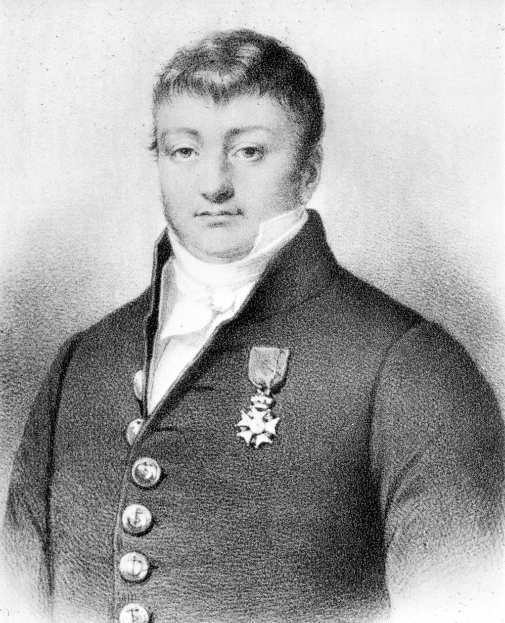 Surcoufin muotokuva (1773 - 1827) - kaiverrus tekijältä Unknown artist