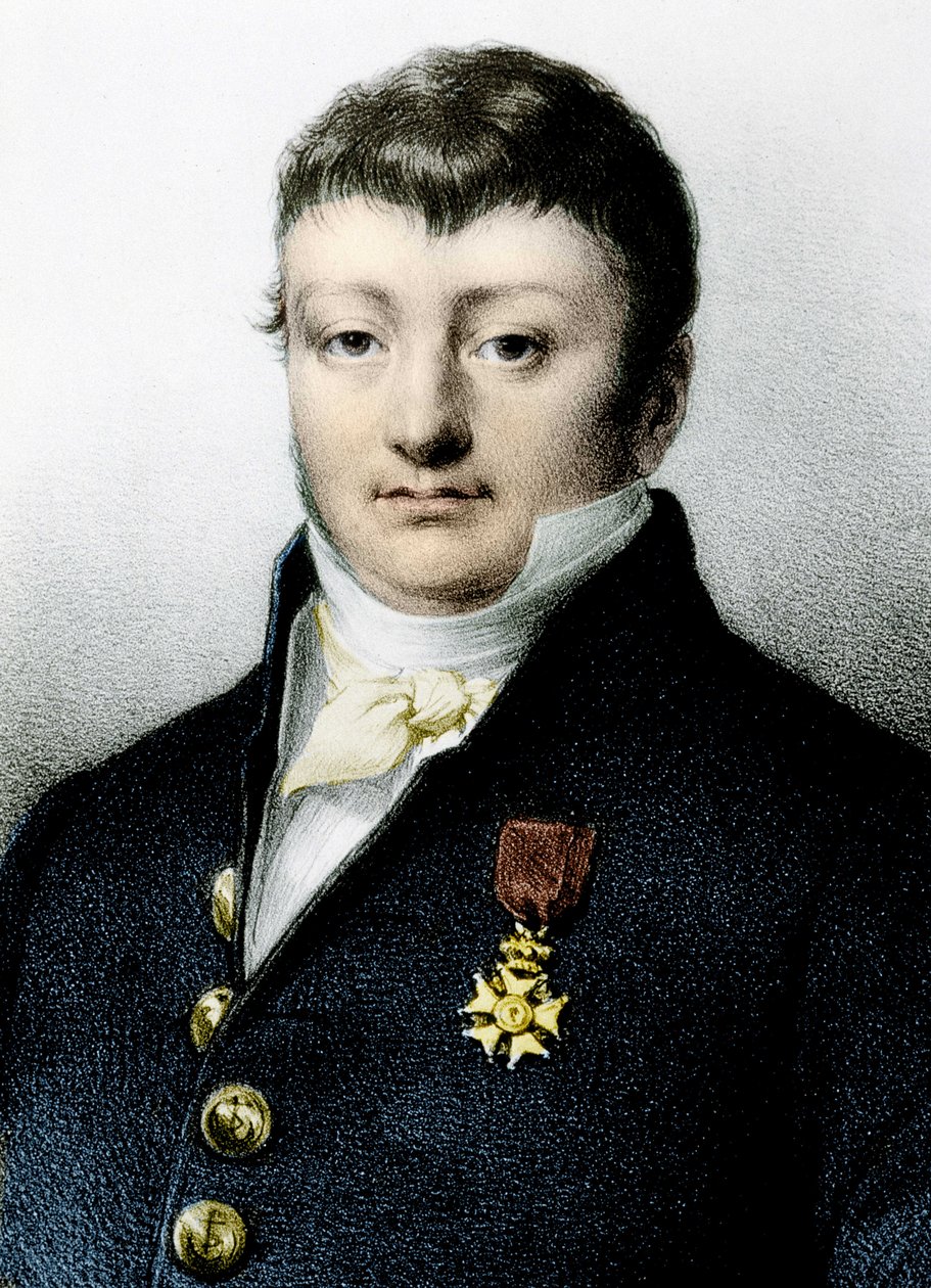 Surcoufin muotokuva - kaiverrus tekijältä Unknown artist
