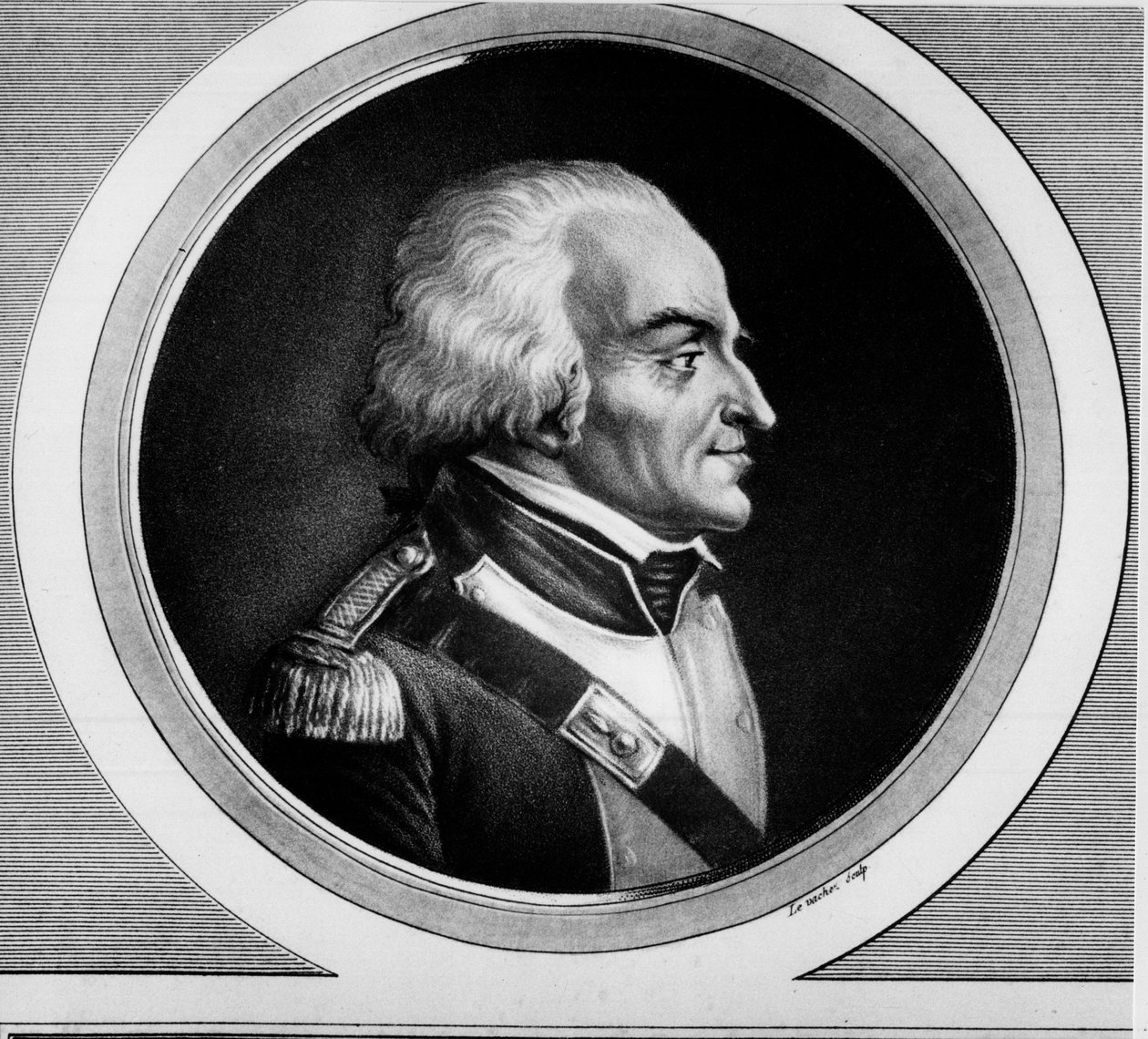 Muotokuva Theophile Malo Corret de La Tour (tai Latour) d