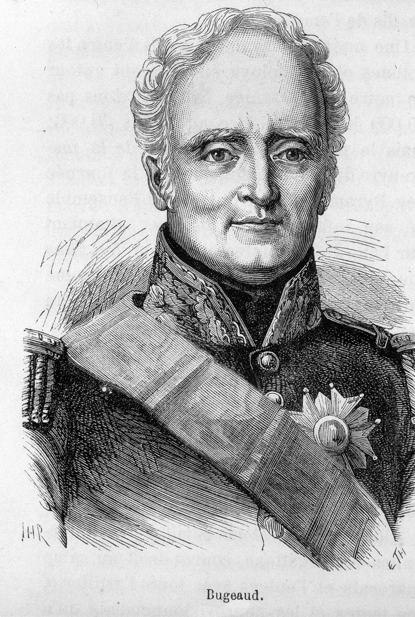 Muotokuva Thomas Robert Bugeaudista (1784 - 1849) tekijältä Unknown artist