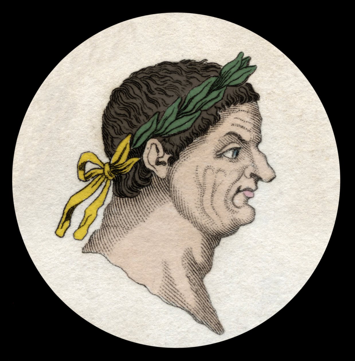 Muotokuva Titus Flavius Vespasianuksesta (Vespasianus, 9-79), Rooman keisari. tekijältä Unknown artist