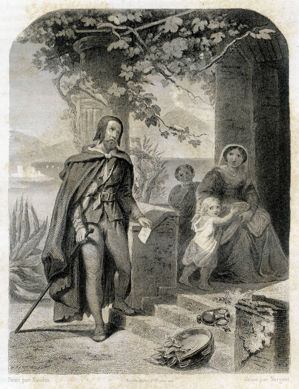 Torquato Tasson muotokuva, ranskaksi Le Tasse (1544 - 1595). tekijältä Unknown artist