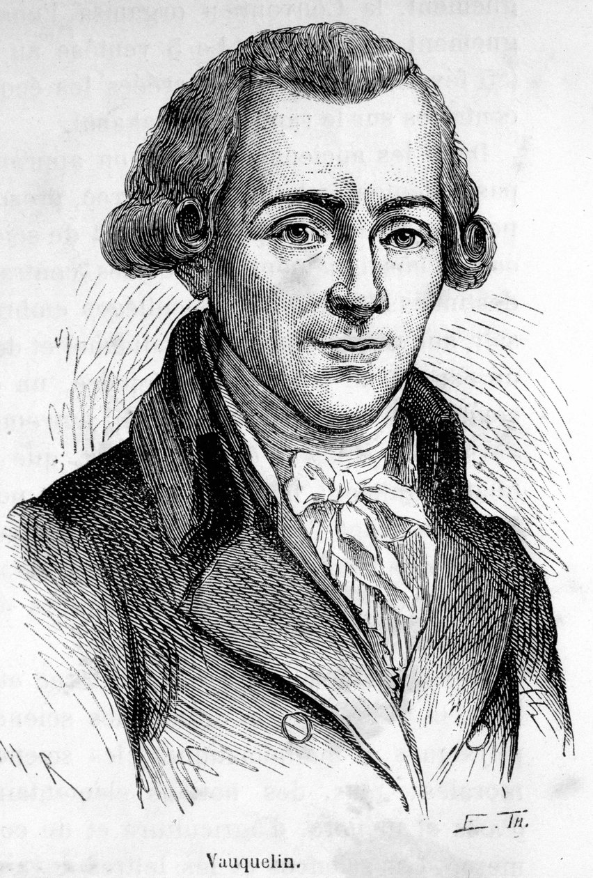 Vauquelinin, ranskalaisen kemistin (1763-1829) muotokuva. tekijältä Unknown artist