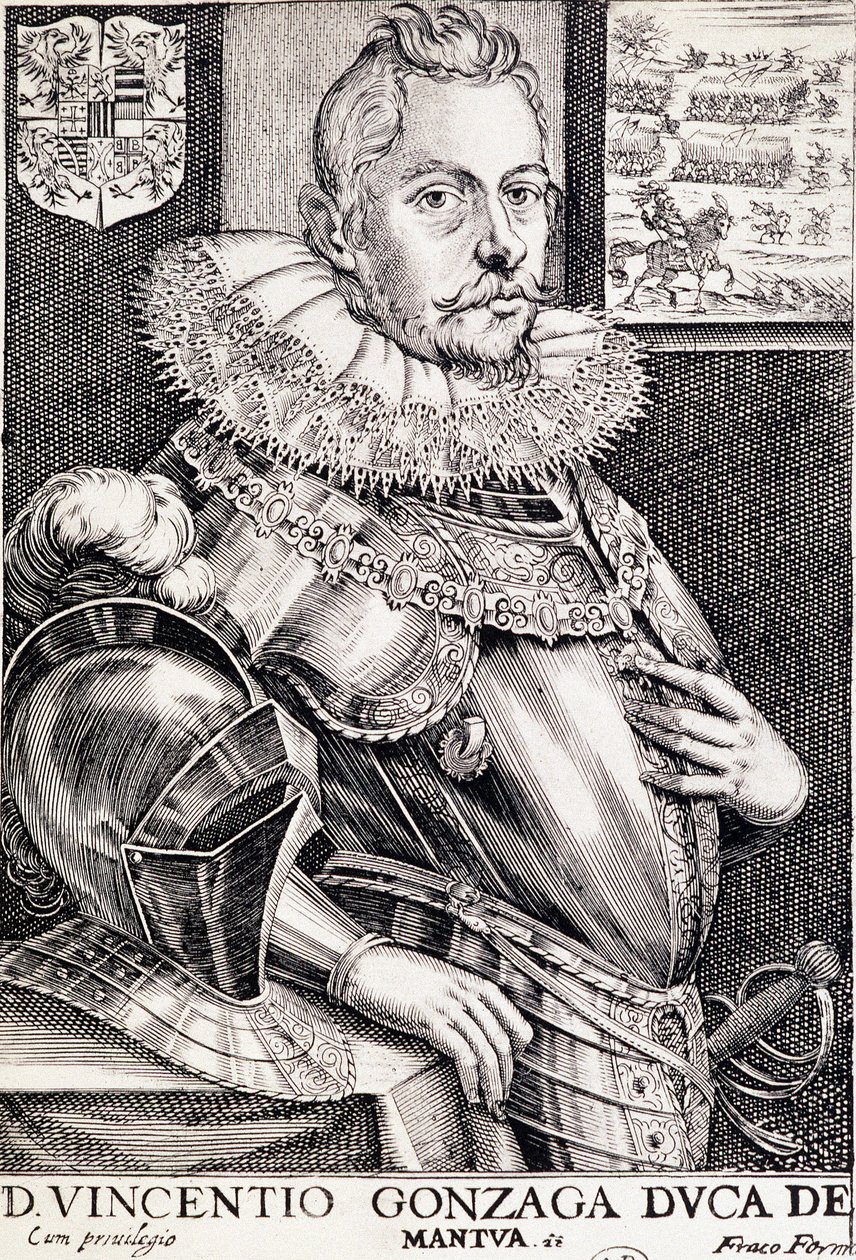 Mantovan herttuan Vincent Gonzaguen muotokuva tekijältä Unknown artist