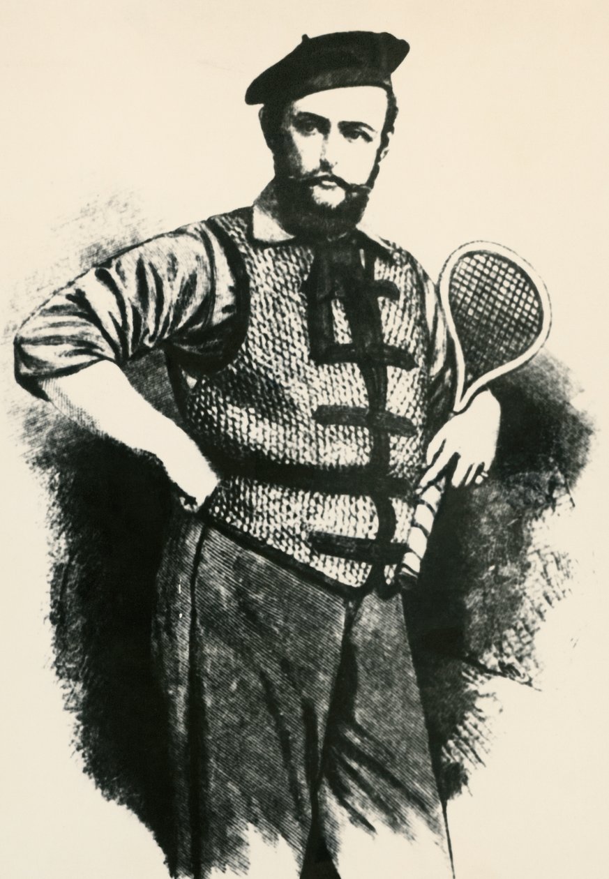 Walter Clopton Wingfieldin muotokuva (Ruabon, Wales tekijältä Unknown artist