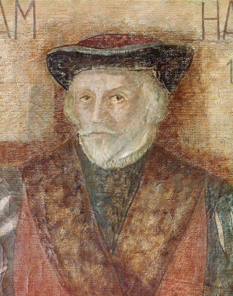 Englantilaisen lääkärin William Harveyn muotokuva (maalaus tekijältä Unknown artist