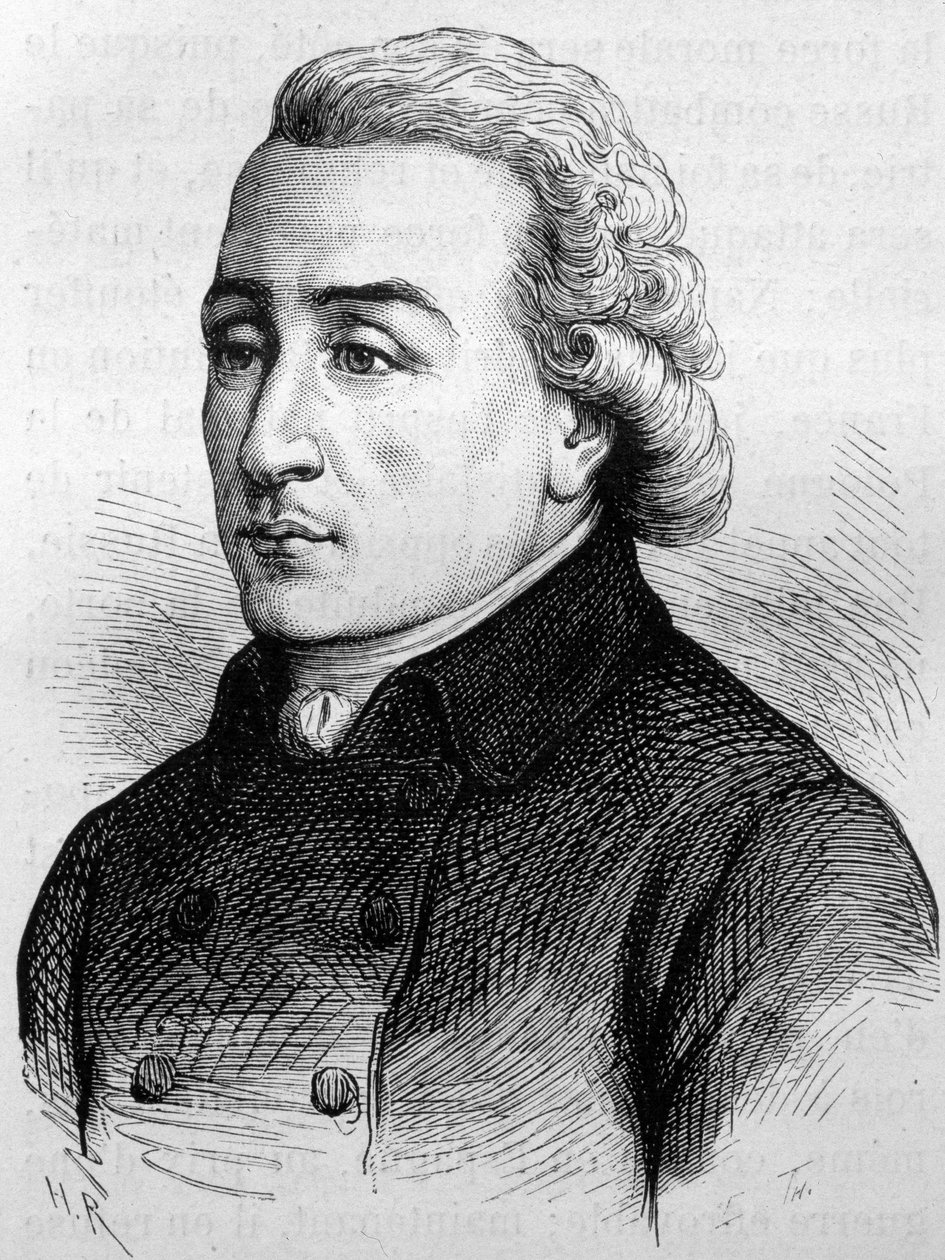 Muotokuva Pradtin apottista (1759 - 1837). Kaiverrus 1800-luvun lopusta H. Martinin teokseen "Histoire de France". tekijältä Unknown artist