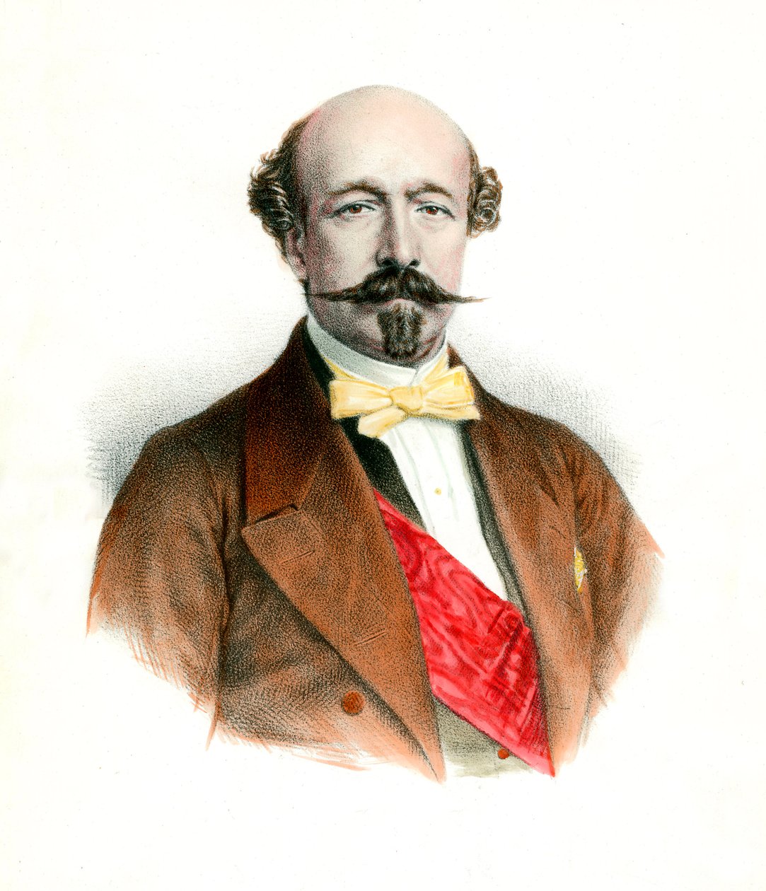 Mornyn herttua (1811-1865) ranskalaisen poliitikon muotokuva. tekijältä Unknown artist